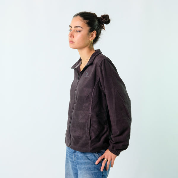 Black y2ks Camel Crown - Zip Up Fleece (M)